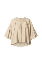 Afbeelding in Gallery-weergave laden, Rabens Saloner Efil Papery Frill Sleeve Top W26167102
