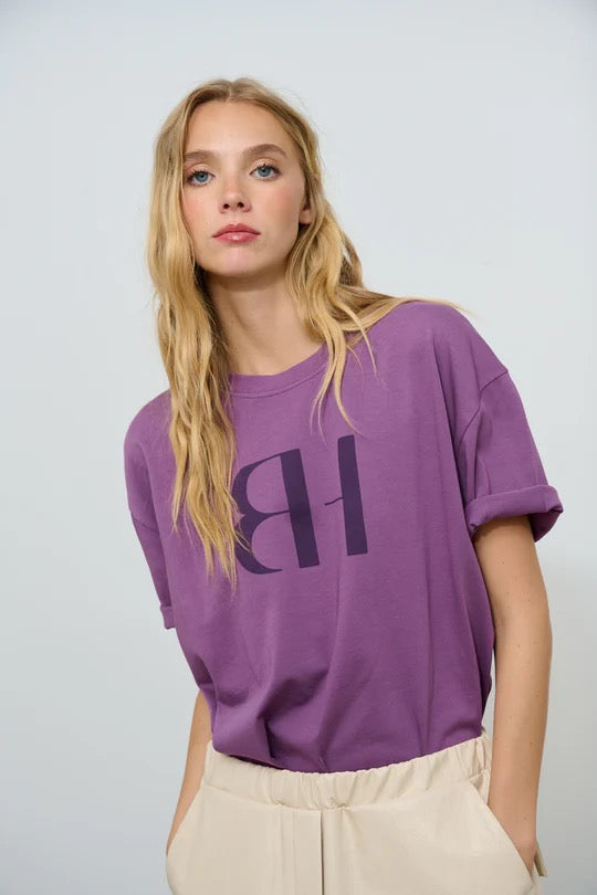 Bad Habits T-shirt Alexia Lilac