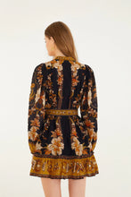 Afbeelding in Gallery-weergave laden, Farm Rio MAJESTIC GARDEN BLACK MINI DRESS MAJESTIC GARDEN BLACK 26068 Style #344142
