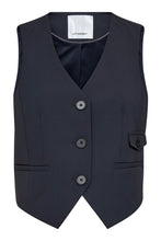 Afbeelding in Gallery-weergave laden, Co&#39;couture CadeauCC Tailor Vest Ink 30200-61
