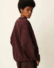 Afbeelding in Gallery-weergave laden, Sessùn 26208007 CHEBBI Oversized sweater Ganache

