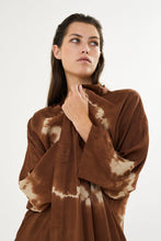 Afbeelding in Gallery-weergave laden, Rabens Saloner Nebula Kimono LEELA  W24281109 Cacao Combo
