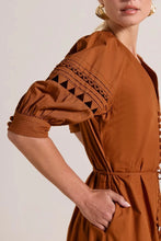 Afbeelding in Gallery-weergave laden, Scarlett Poppies FLEURETTA MIDI DRESS Rust
