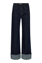 Afbeelding in Gallery-weergave laden, Co&#39;couture HubbyCC Reverse Ankle Jean Dark Denim 31317-555
