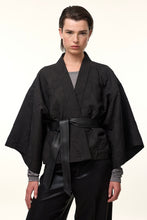 Afbeelding in Gallery-weergave laden, Femmes du Sud Kimono Jacket Esmay Black
