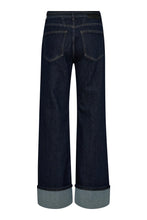 Afbeelding in Gallery-weergave laden, Co&#39;couture HubbyCC Reverse Ankle Jean Dark Denim 31317-555
