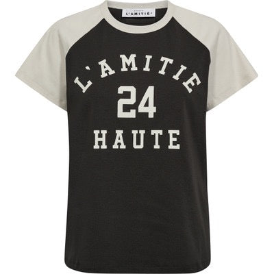 HAUTE L'AMTIE Neckline College Tee HL10109 - More color options