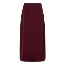 Afbeelding in Gallery-weergave laden, Co&#39;couture AdnaCC Sateen Skirt Burgundy 34164 186
