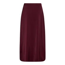 Afbeelding in Gallery-weergave laden, Co&#39;couture AdnaCC Sateen Skirt Burgundy 34164 186
