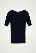 Afbeelding in Gallery-weergave laden, Herskind Agnes Knit Blouse Navy 015 5433825
