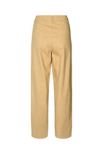 Afbeelding in Gallery-weergave laden, Rabens Saloner TEXTURE CANVAS PLEAT PANTS - RAINA W26220108 Sand
