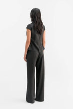 Afbeelding in Gallery-weergave laden, Ahlvar Gallery Lima check top, dark grey 1223-08
