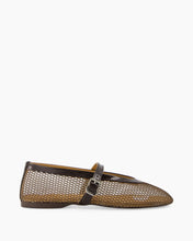 Afbeelding in Gallery-weergave laden, Posa PW92 Baletto Mesh - Patent 201 Dark brown

