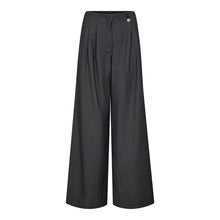 Afbeelding in Gallery-weergave laden, Co&#39;couture SagaCC Pleat Pant 254-31566 MID GREY 139
