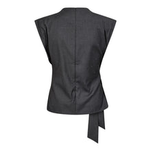 Afbeelding in Gallery-weergave laden, Co&#39;couture SagaCC Pleat Top 254-35760 MID GREY 139
