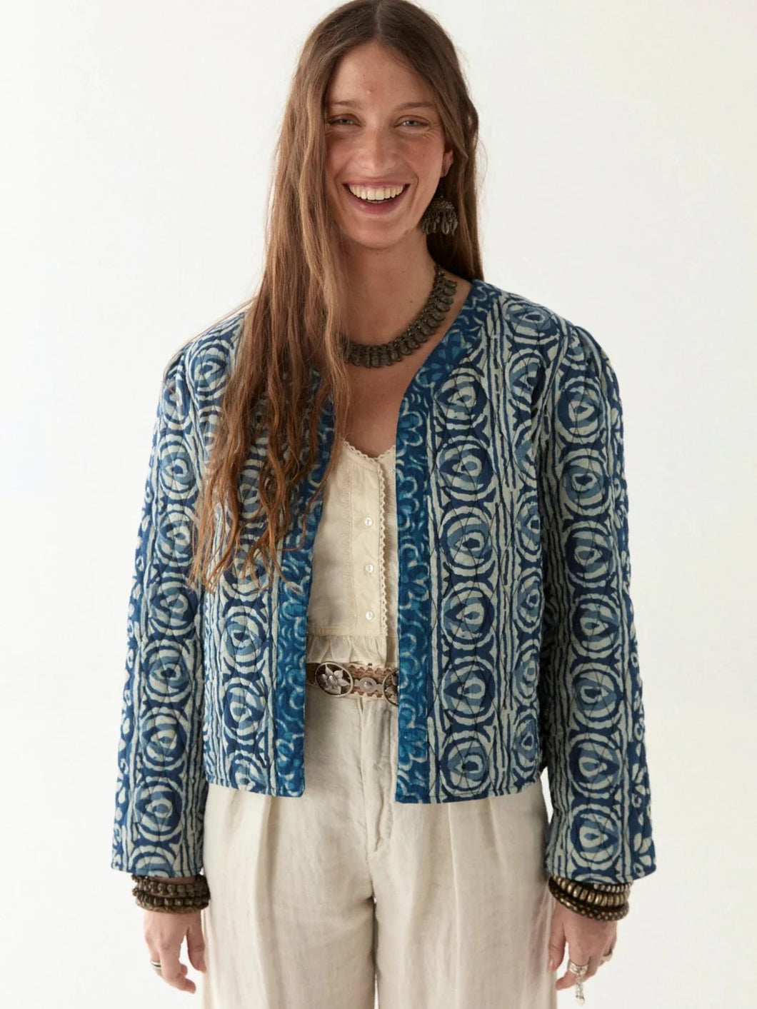 Maison Hotel OCEANO MARE COTI JACKET INDIGO SOUL