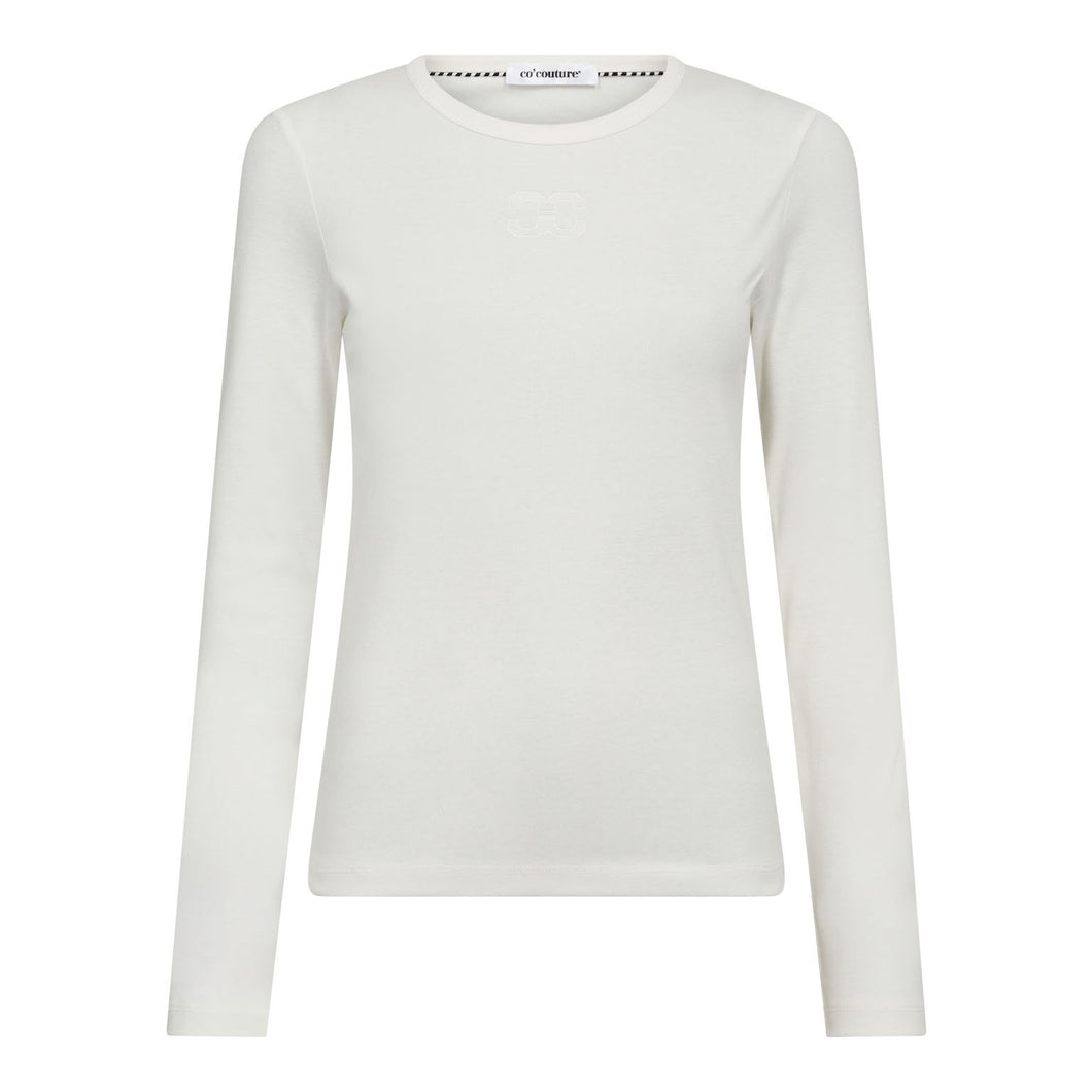 Co'couture GrannyCC Embroidery LS Tee 254-33180- more color options