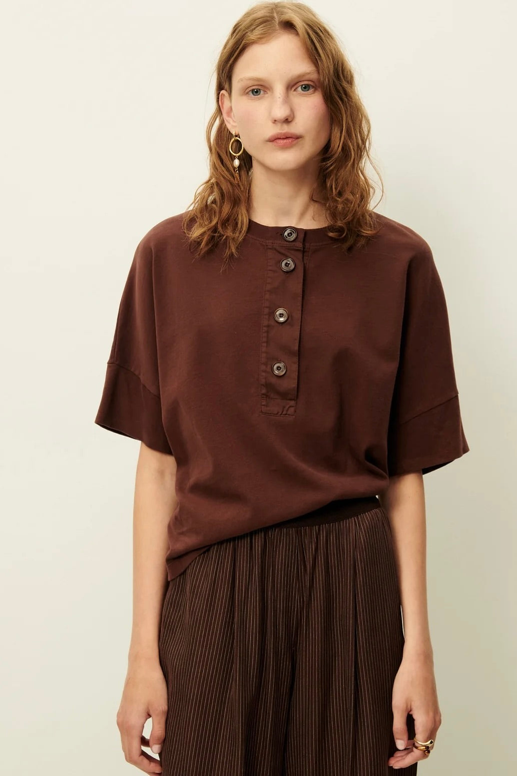 Sessùn Rodney Shirt Moka