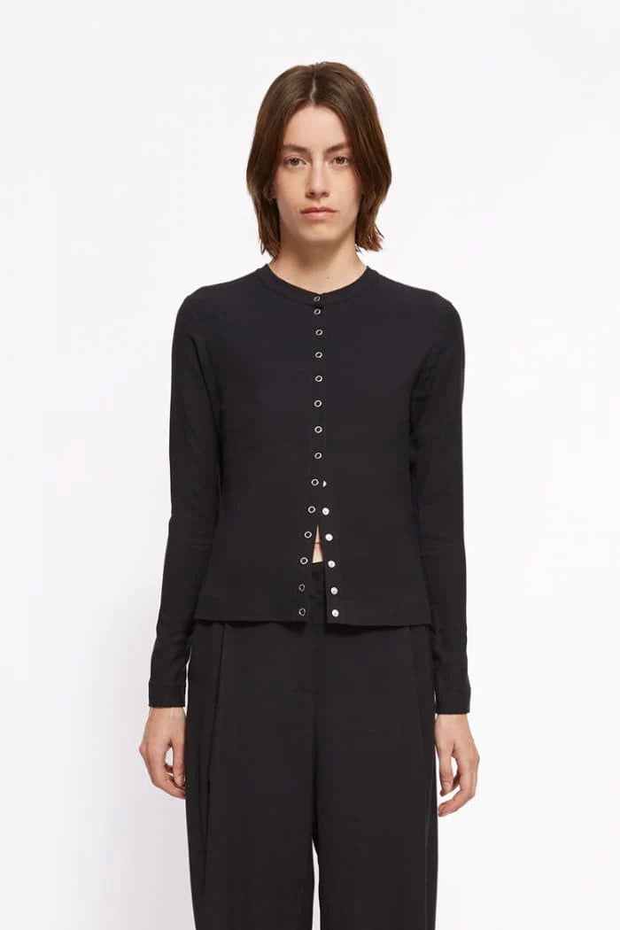 Roseanna TOM TOP Navy W25creptom