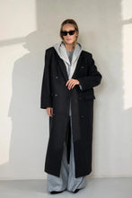 Afbeelding in Gallery-weergave laden, Ruby Tuesday Vallere Hooded Scarf Light Grey Melange T509-1904
