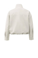 Afbeelding in Gallery-weergave laden, YAYA Faux Leather Jacket With Baloo Chalk White 02-009060-508

