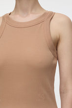 Afbeelding in Gallery-weergave laden, Closed Racer Tank Top Biscotti Brown C95569-42T-EM
