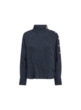 Afbeelding in Gallery-weergave laden, Co'couture 500433 CamelloCC Asym Button Blouse - more color options
