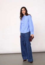 Afbeelding in Gallery-weergave laden, Co'couture 500350 ElonaCC Check Shirt 40004 Pale Blue
