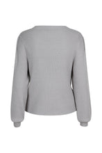 Afbeelding in Gallery-weergave laden, Ruby Tuesday Vasil Ribknit Pull Light Grey
