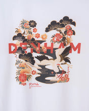 Afbeelding in Gallery-weergave laden, Denham Crane Graphic Tee White
