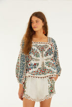Afbeelding in Gallery-weergave laden, Farm Rio 352183 26049 FRUIT BEAUTY SCARF OFF-WHITE FRUIT
