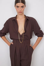 Afbeelding in Gallery-weergave laden, Bad Habits SHIRT FERNANDA FW25RSHBADH008FERNANDA Brown 008
