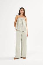 Afbeelding in Gallery-weergave laden, Rabens Saloner PANTSY TECHNO DRAPE PANTS I OYSTER
