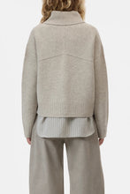 Afbeelding in Gallery-weergave laden, Closed Rollneck Cardigan C96414-920-22 Silt Grey 198
