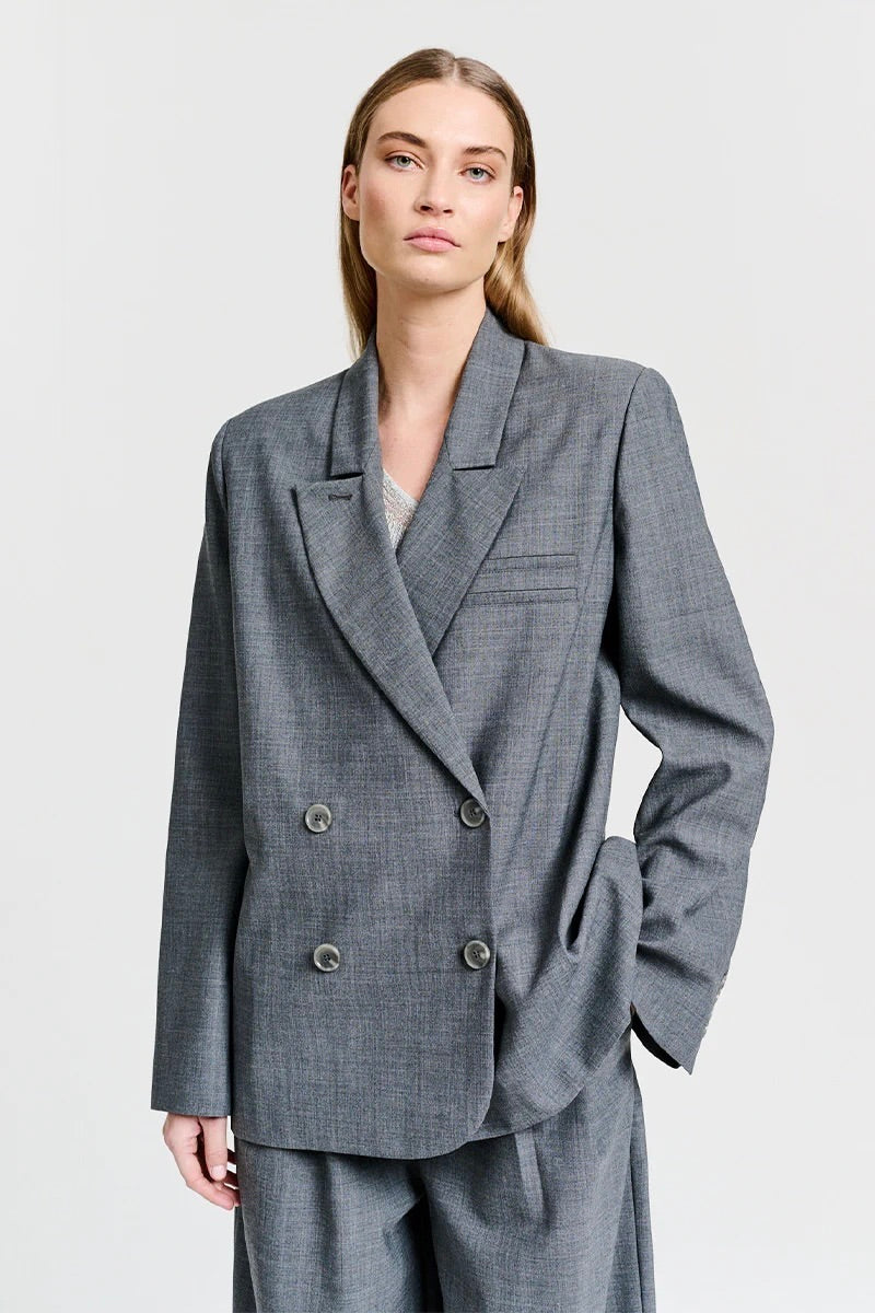 CHPTR-S Posh Blazer Ash Grey