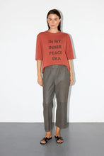 Afbeelding in Gallery-weergave laden, Raiine GENNIE TAUPE LEATHER PANTS
