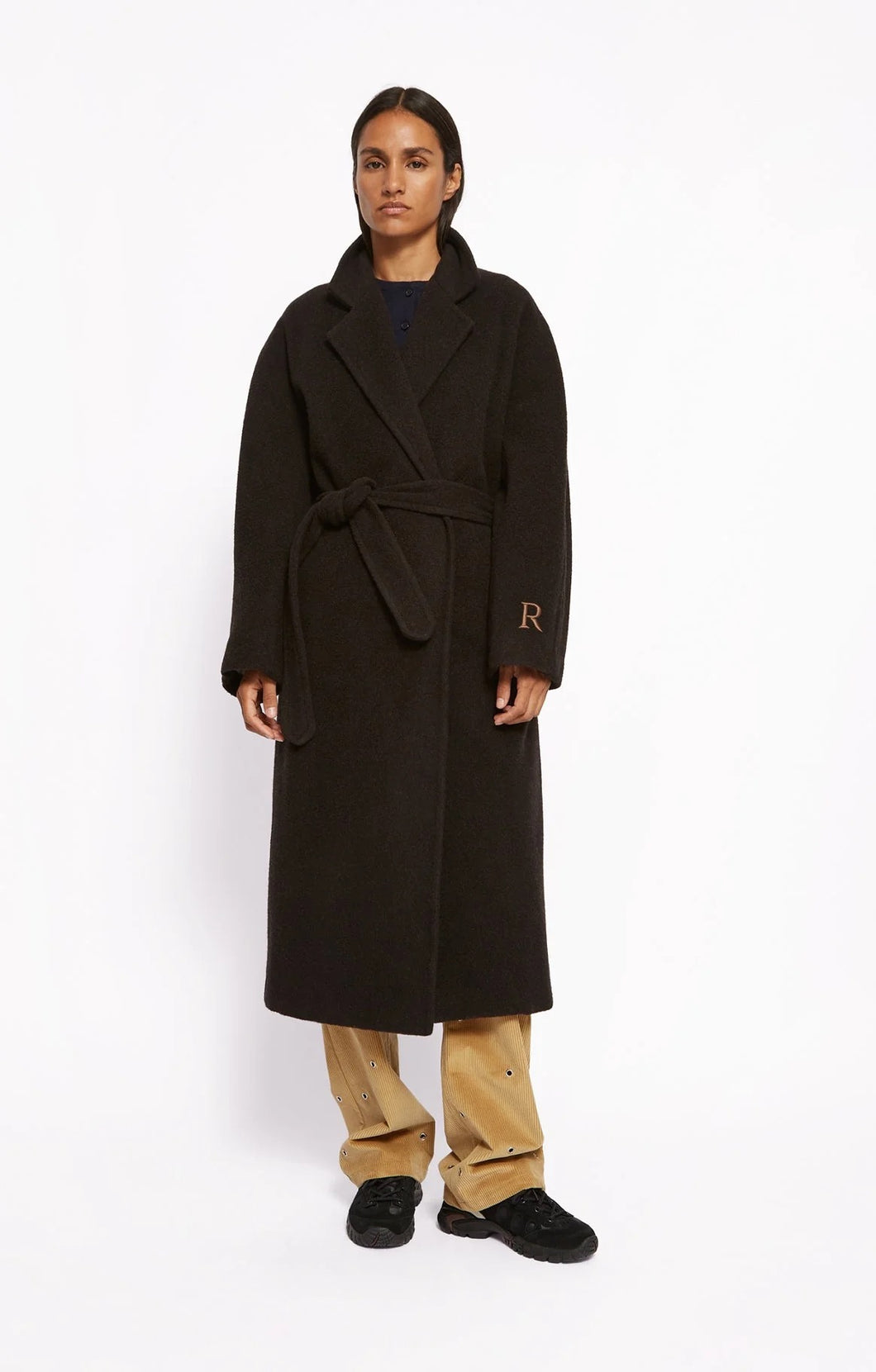 Roseanna MAX COAT Chocolat W25albemax