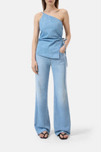 Afbeelding in Gallery-weergave laden, Closed Wrap Top Light Blue C94761-16C-3H
