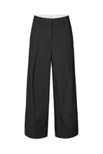 Afbeelding in Gallery-weergave laden, Rabens Saloner Papery Parallel Pants - Enel Black W25267103
