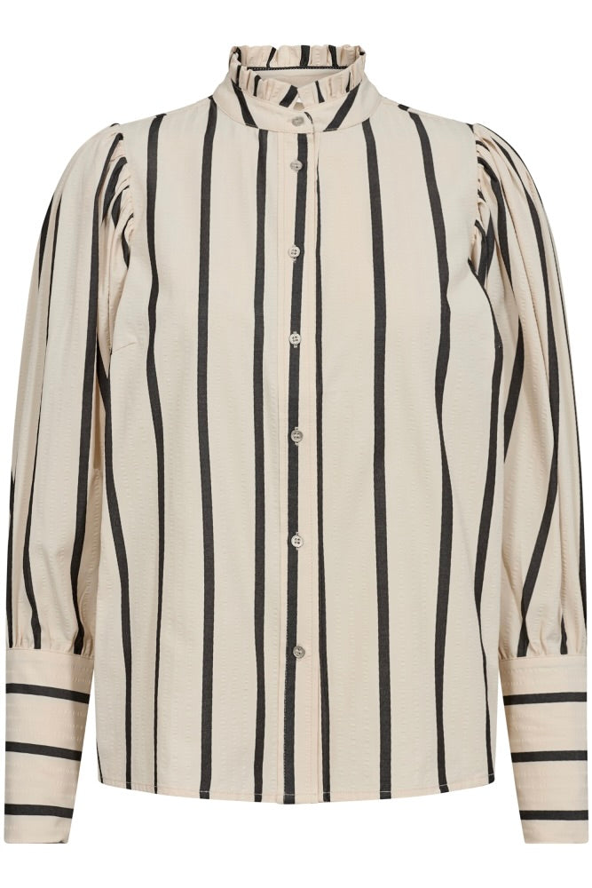 Co'couture TessieCC Stripe Puff Shirt Marci Black 35311 78