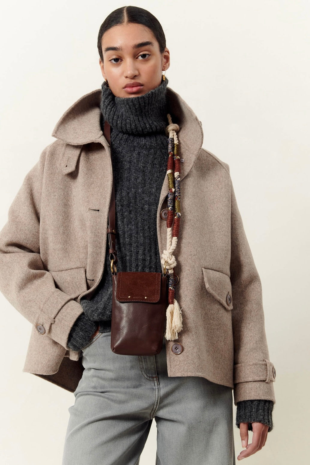 Sessùn Valley Nevado Coat Alpaga Rosé