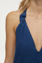 Afbeelding in Gallery-weergave laden, Closed Maxi Dress Knotted Straps C98692-190-27 Col DBL Dark Blue
