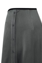 Afbeelding in Gallery-weergave laden, Yaya Flowy Aline Midi Skirt Magnet Grey 01-401032-307
