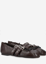Afbeelding in Gallery-weergave laden, Posa Vita Ballerina - Fur | PW47 Dark brown	201
