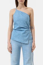 Afbeelding in Gallery-weergave laden, Closed Wrap Top Light Blue C94761-16C-3H
