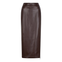 Afbeelding in Gallery-weergave laden, CHPTR-S Contemporary Skirt Chocolate Brown
