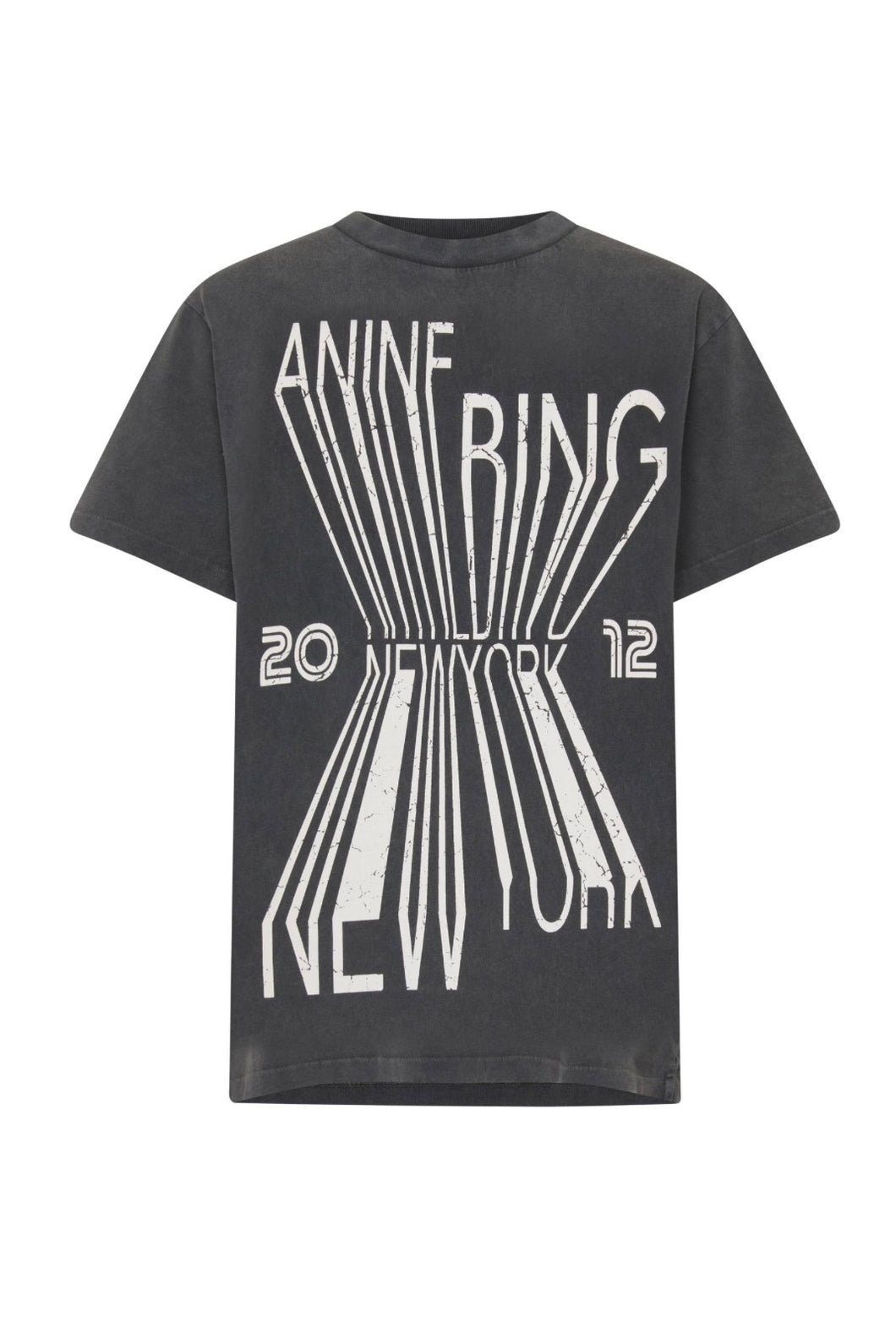 Anine Bing Colby Tee New York Black A-08-2198-000