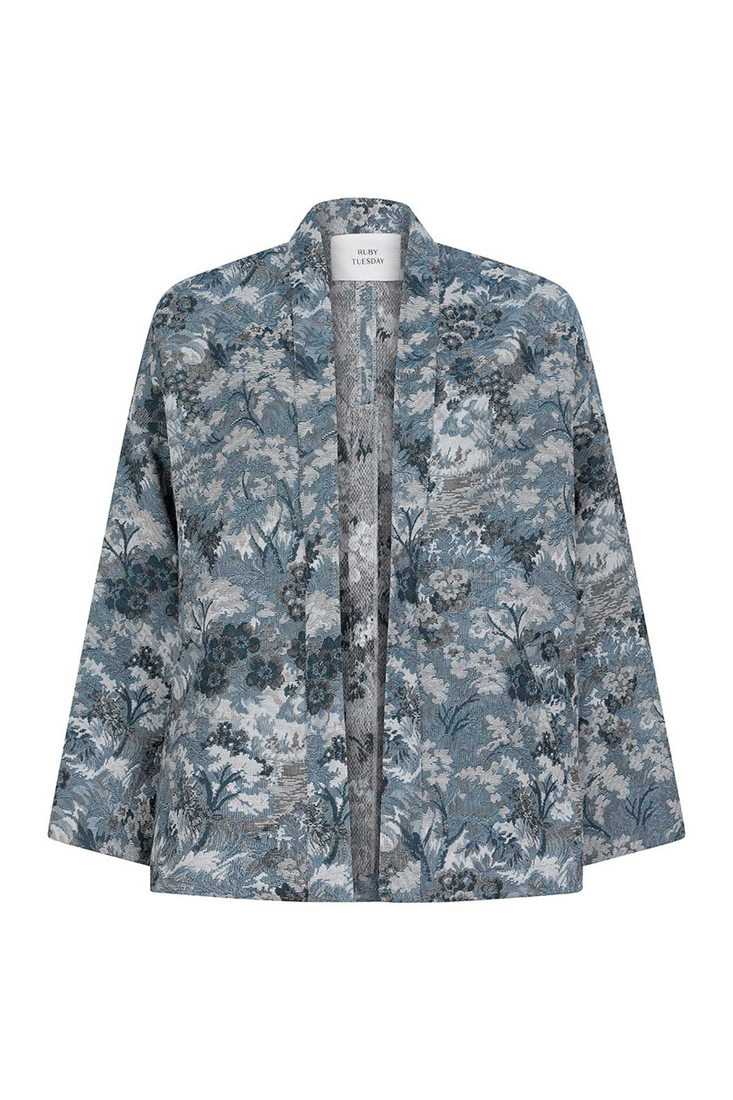 Ruby Tuesday Mansi Kimono Jacket Denim Melange T309-1206
