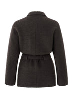 Afbeelding in Gallery-weergave laden, Yaya Wool Mix Kimono 01-511021-309 Mulch Brown
