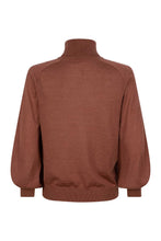 Afbeelding in Gallery-weergave laden, Ruby Tuesday Veanna Turtle Neck Brandy Brown T309-1357
